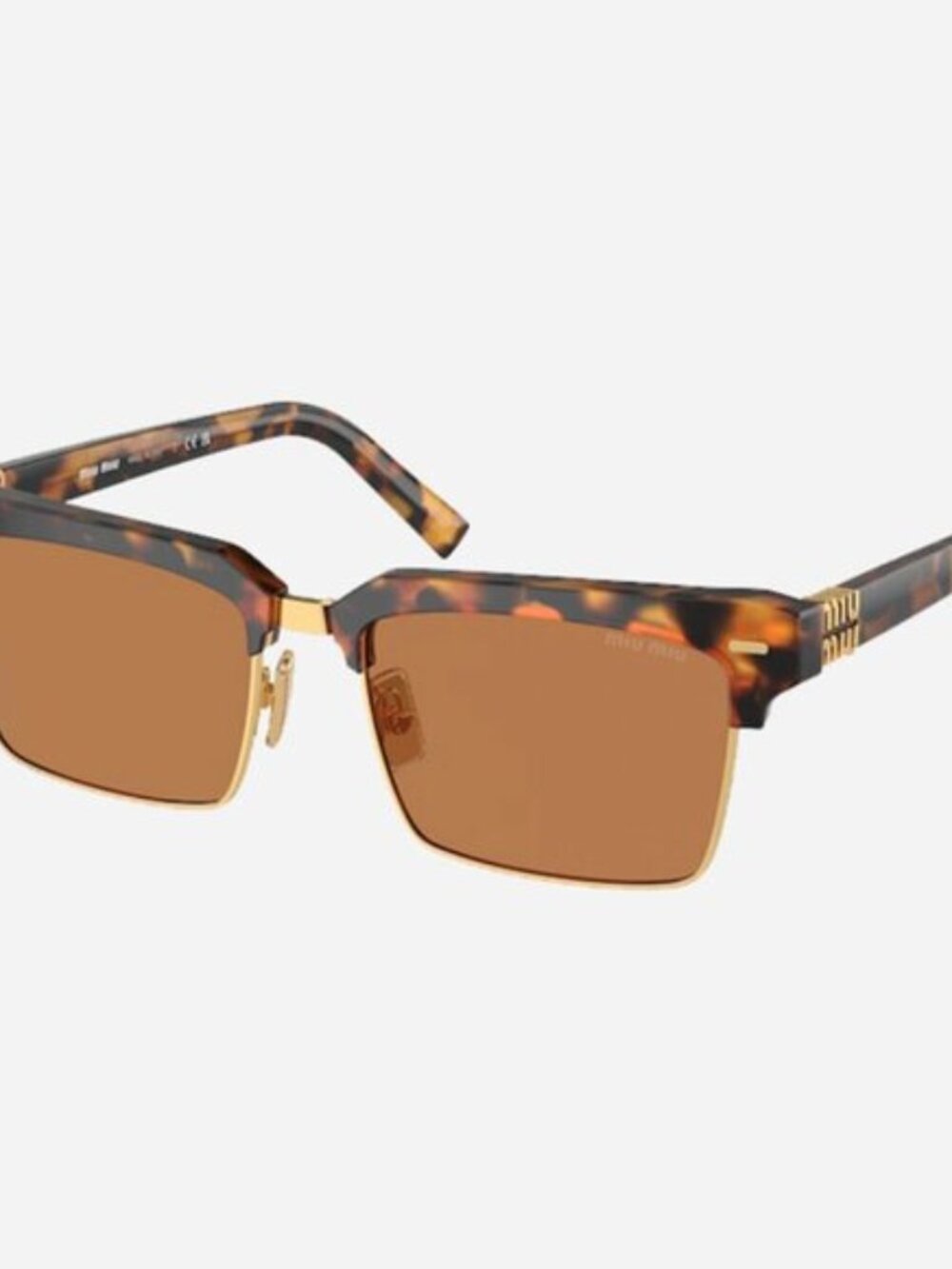🕶✨✨👓 NEW MIU MIU HAVANA GOLD SUNGLASSES MIU MIU